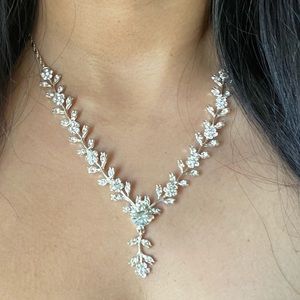 Necklace. Fake diamonds. Very beautiful.